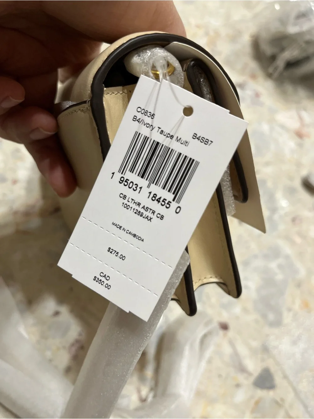 Coach nwt aster